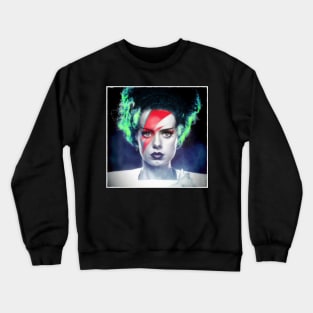 Bride of Frankenstein Lightning Bolt Crewneck Sweatshirt